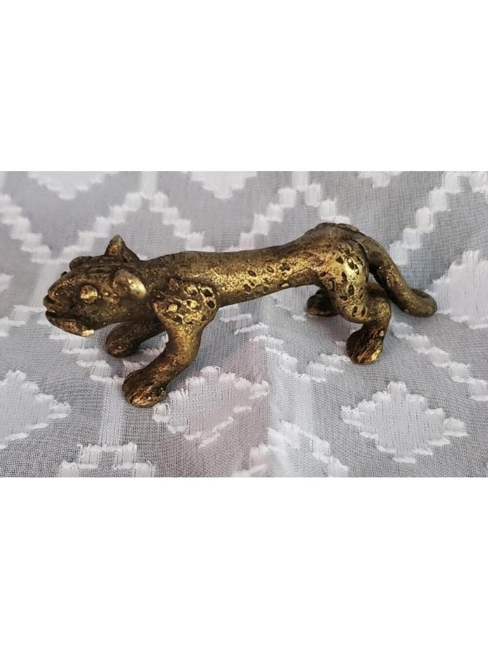 Vtg,jaguar/cheetah Afican Bronze